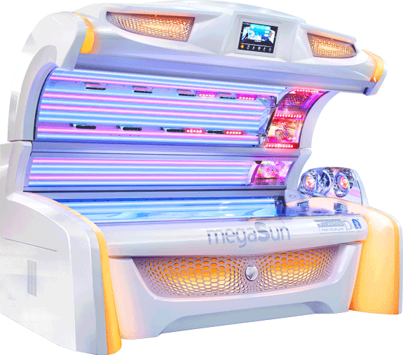 Aparat de bronzat Megasun seria Alpha 7000 beautysun