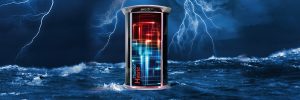 Aparat de bronzat Megasun Standsolariem Thunder Tower Hybrid